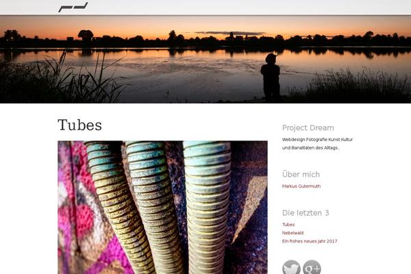 projectdream.de site used Twentytwelve_pd