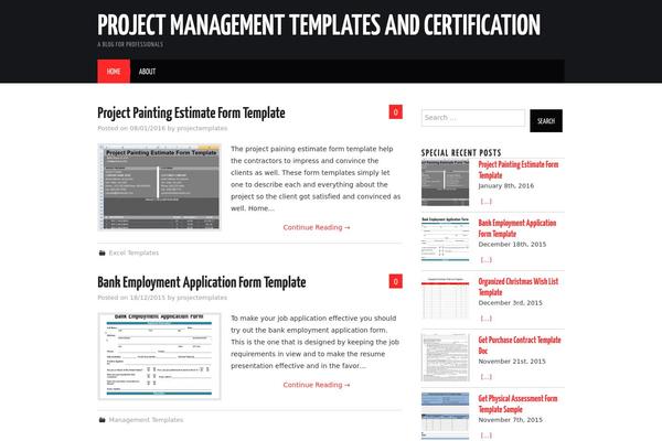 Site using Mystickysidebar plugin