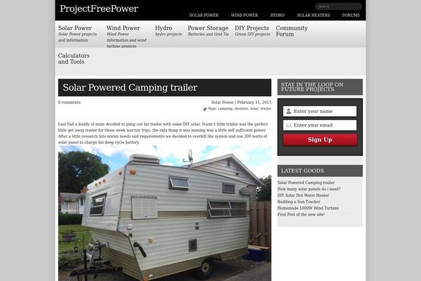 projectfreepower.com site used Ecomag