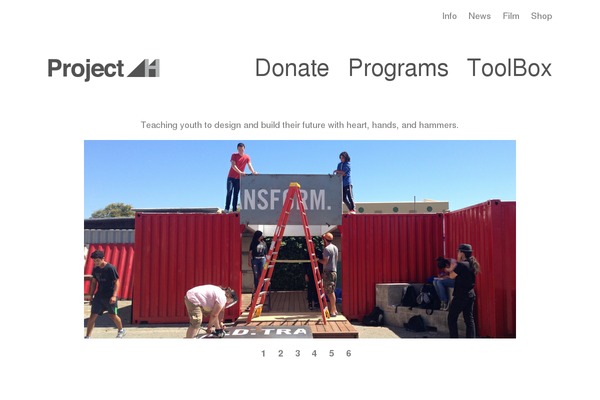 projecth theme websites examples