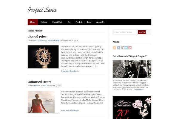 Wp Radiance 1.0.3 theme site design template sample