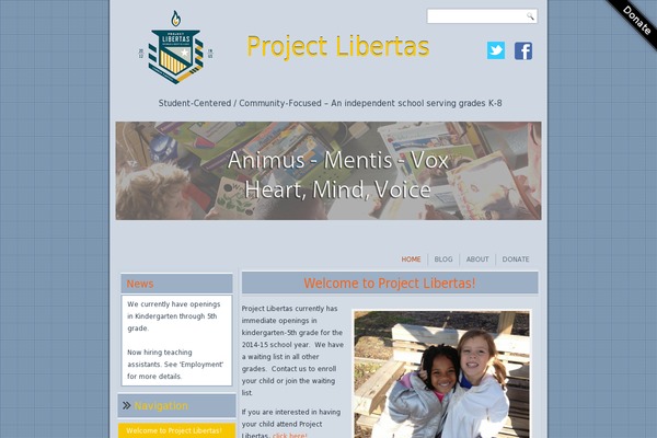 Site using Donate Ribbon plugin