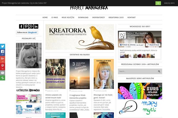 Ultra Mag theme site design template sample