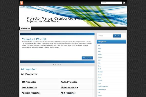 projector-manual.com site used Web-news