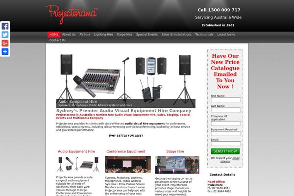 Site using HMS Testimonials plugin