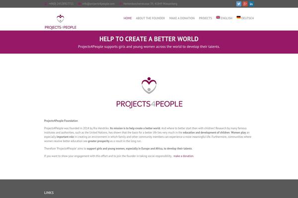 Interface Pro theme site design template sample