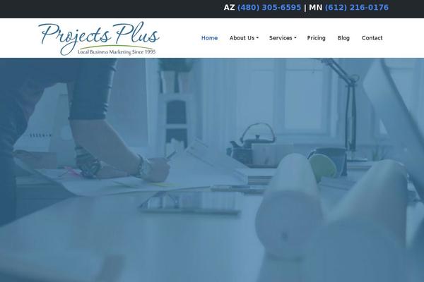 projectsplusmarketing.com site used Pinnacle_child