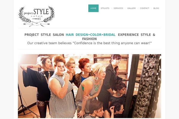Bigbang theme site design template sample