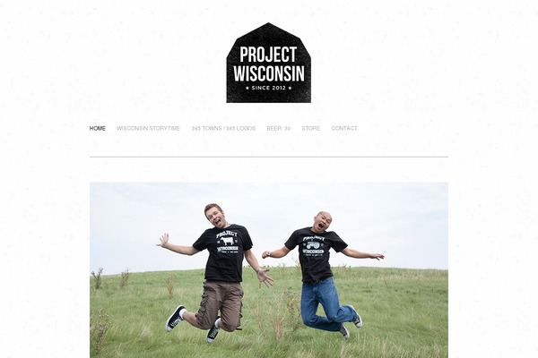Parallax-one theme site design template sample