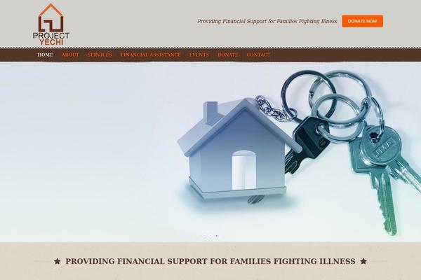 Humanity theme site design template sample