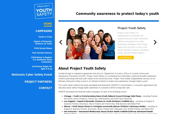 Site using constant contact plugin