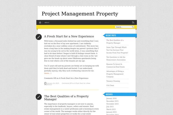 Crisp120 theme site design template sample