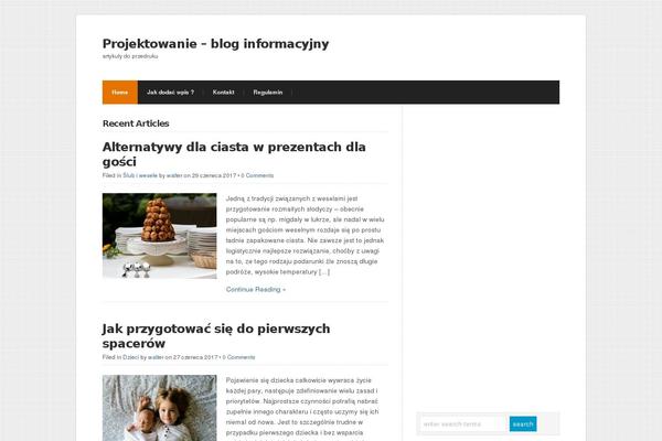 Wp Radiance 1.0.3 theme site design template sample
