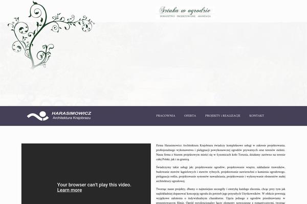 Site using Gallery plugin