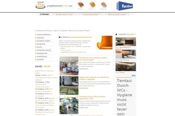 Cyberfolks theme site design template sample
