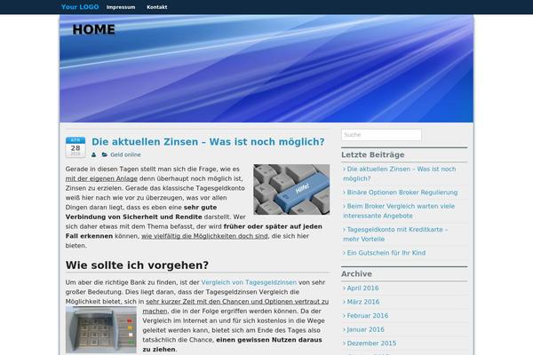 Polaris theme site design template sample