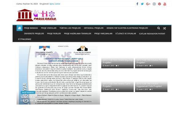 ColorMag theme site design template sample