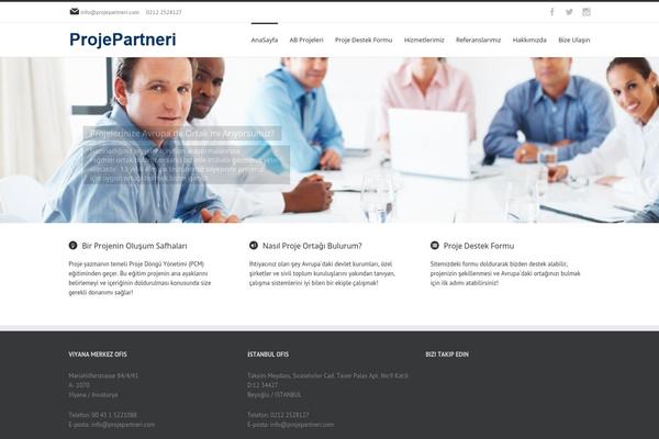 projepartneri.com site used Proje