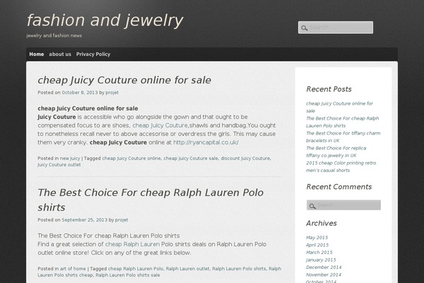 Penumbra theme site design template sample