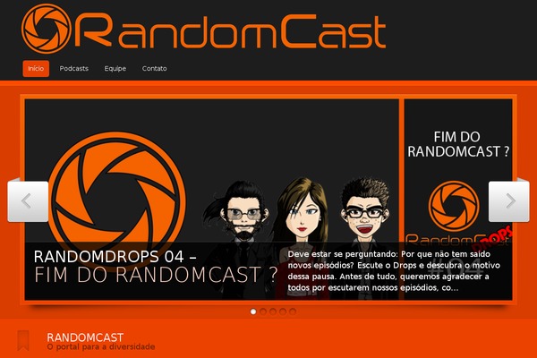 projetorandom.com.br site used Orangewp