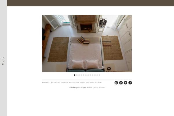 Tao theme site design template sample