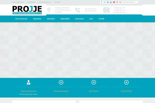 Yakamoz theme site design template sample