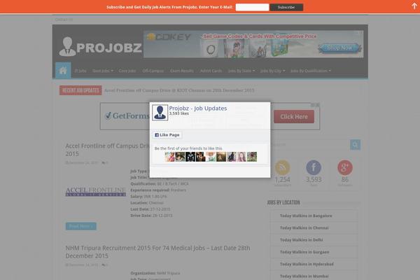 Site using Recent & Featured Posts Widget plugin
