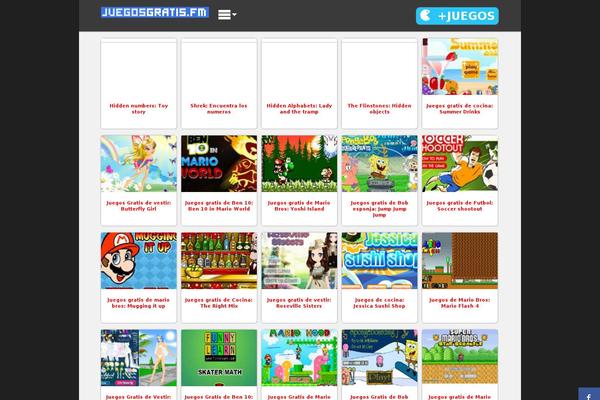 Estandardevideos theme site design template sample