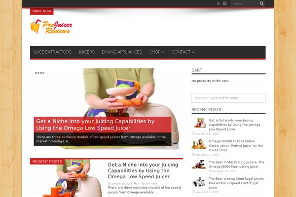 Jarida theme site design template sample