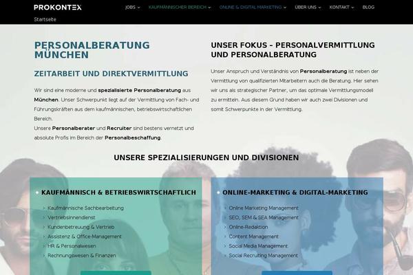 prokontex.de site used Jobseek