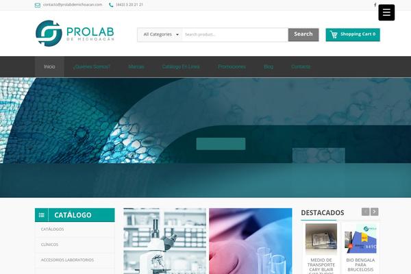 prolabdemichoacan.com site used Dilima