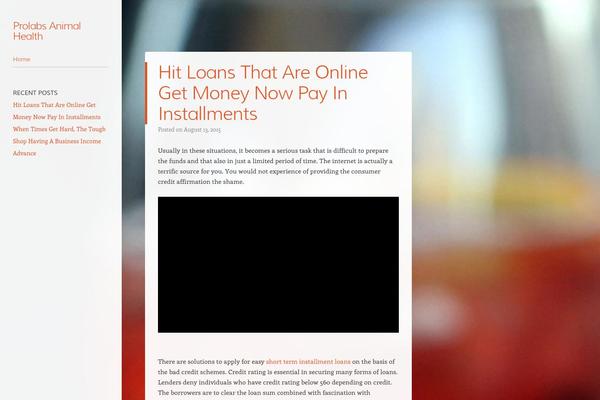 Confit theme site design template sample