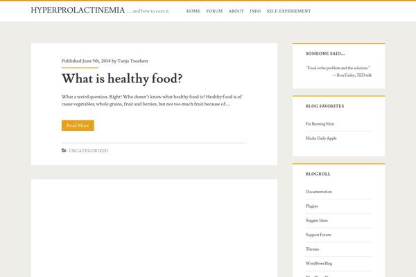 prolactinemia.com site used Ignite