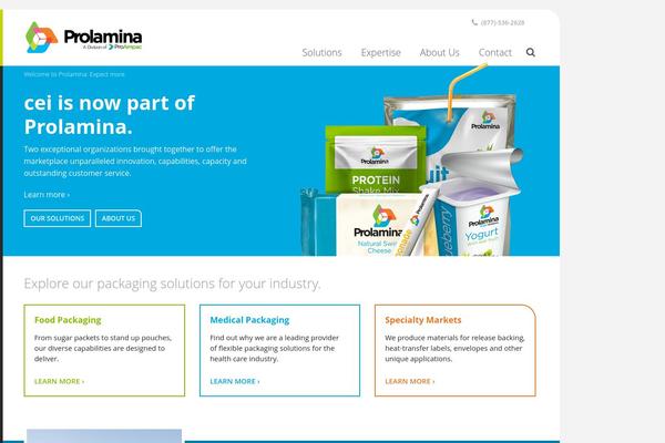 prolamina theme websites examples