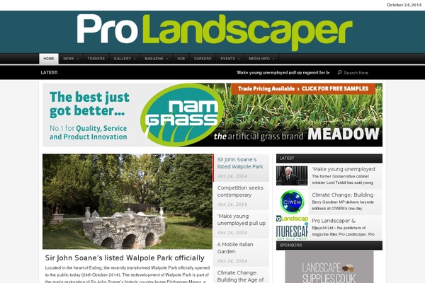 prolandscapermagazine.com site used News
