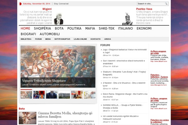 Advanced Newspaper theme site design template sample
