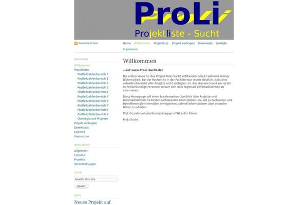 Tarski theme site design template sample