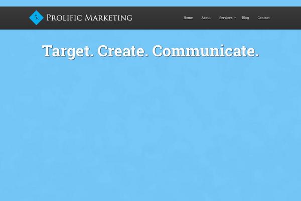 Bones-less theme site design template sample