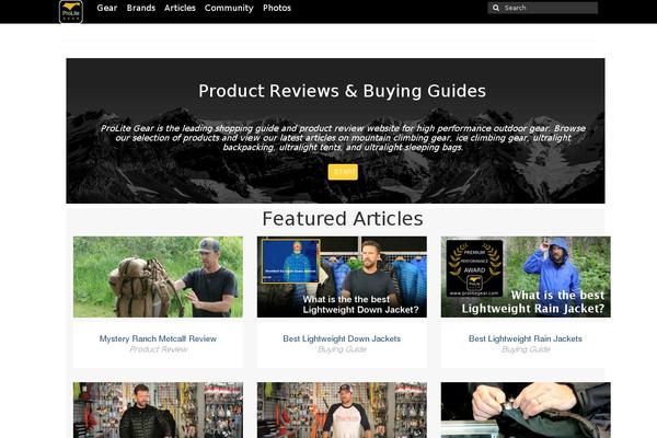 Site using WP Bootstrap Gallery plugin