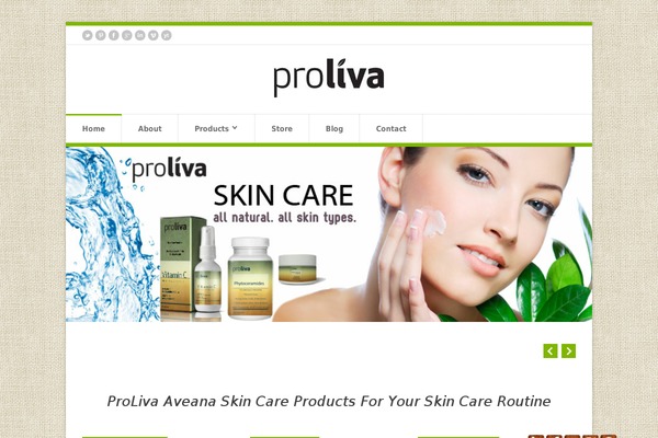 Organic Shop theme site design template sample