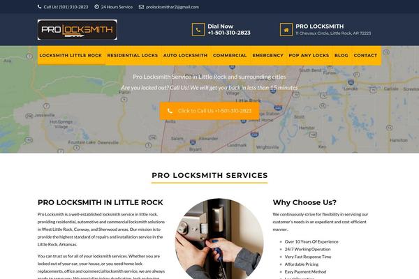Structure-child theme site design template sample