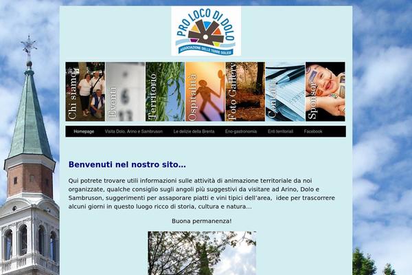 Sliding Door theme site design template sample