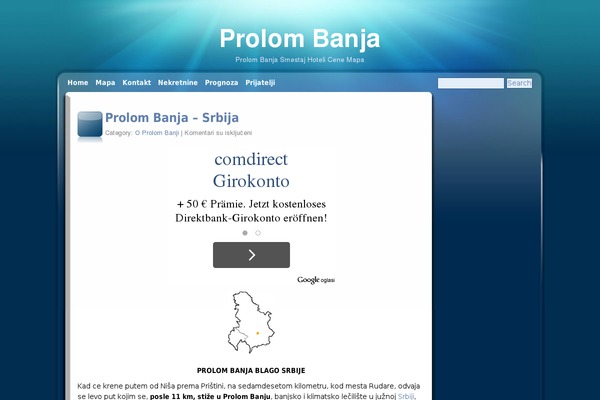 Win7blog theme site design template sample