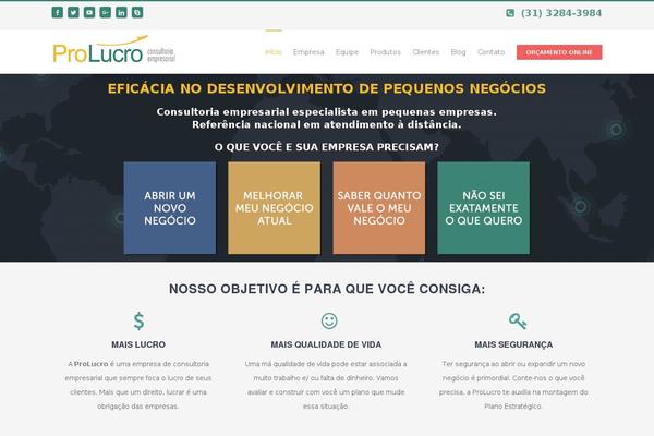 prolucro.com.br site used GeneratePress