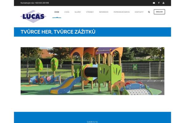 proludic.cz site used Infinite-child