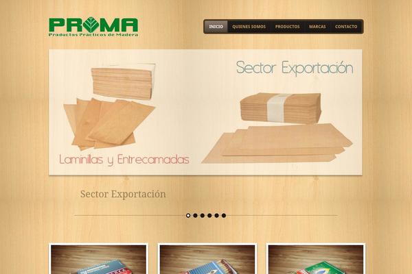 Büro theme site design template sample