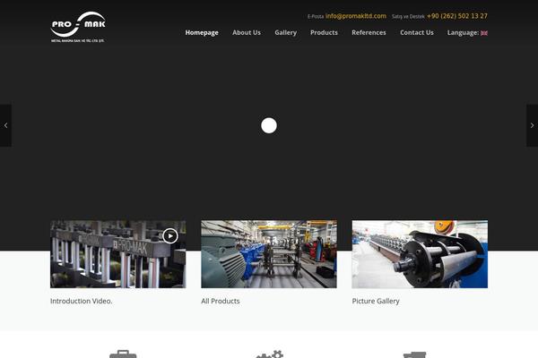 Construction-child theme site design template sample