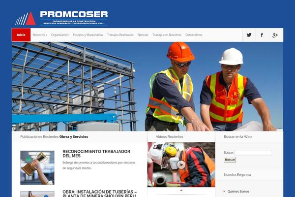 Nexus theme site design template sample