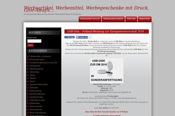 CW Red theme site design template sample
