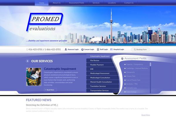YPO theme site design template sample